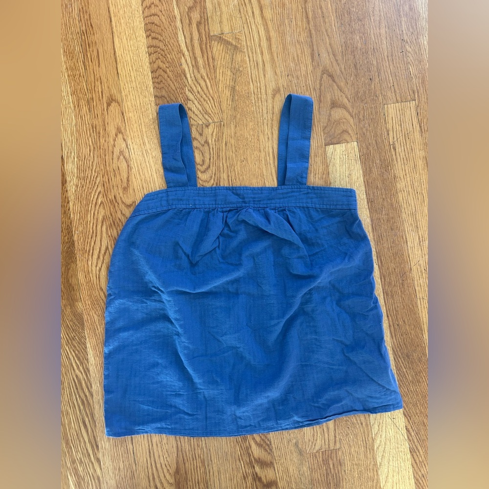 GAP Blue tank top blouse